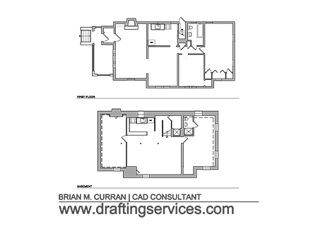 Autocad Floor Plans By Draftingservices Com
