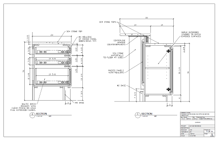 millwork shop drawings